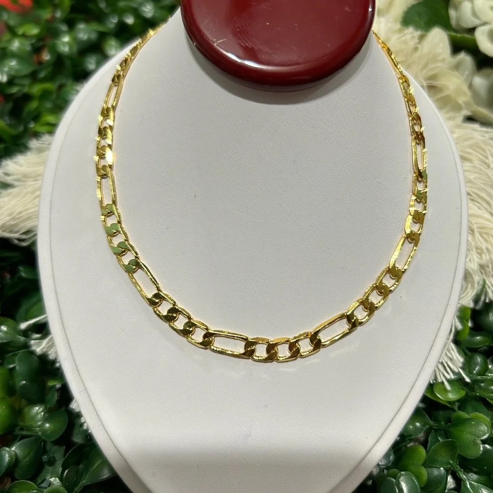 Elegant Gold Chain Necklace 45CM 925